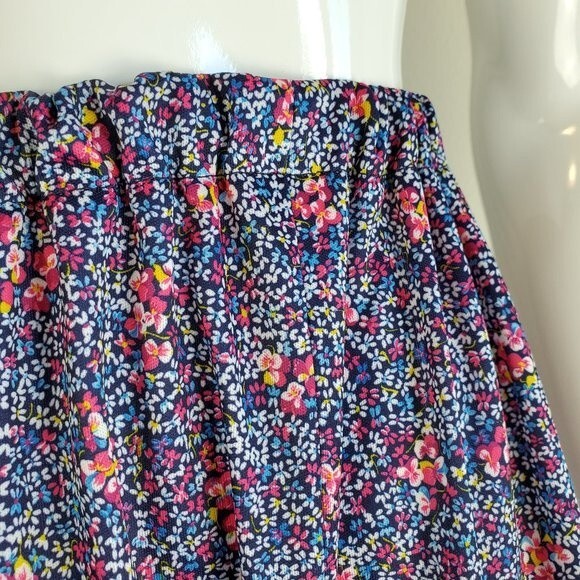 Vintage 70's Purple Floral Skirt - Picture 4 of 8